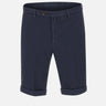 Bermuda in cotone con micro texture BG108300030 00011 BRIGLIA 1949 