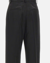 "Satin tailored trousers" 1425WTR002857J BLACK VICTORIA BECKHAM 