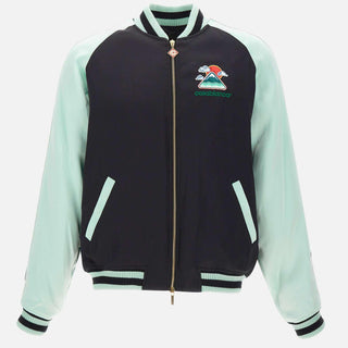 "Satin bomber jacket" MPF25JK383 01 CASABLANCA 