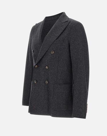 Blazer doppiopetto in lana L70GIAA02 JAC2401822N ELEVENTY 