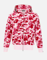 Felpa con cappuccio "ABC Camo 2nd Shark" 001ZPM301008M PINK BAPE 