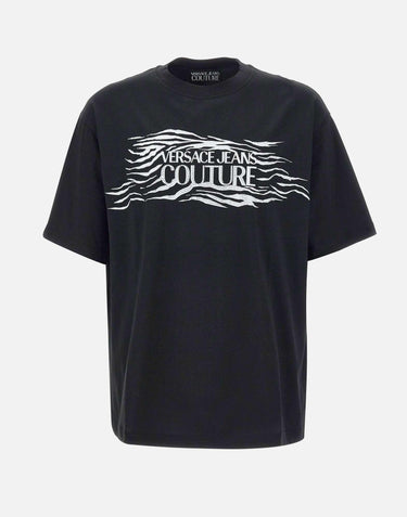 T-shirt  "Zebra" 78GAH6L1 J0001899 VERSACE JEANS COUTURE 