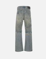 "Duplo Tinted Blowout Jeans" P018 DBLG325LTINDIGO PURPLE BRAND 