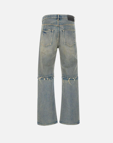 "Duplo Tinted Blowout Jeans" P018 DBLG325LTINDIGO PURPLE BRAND 