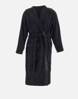 Accappatoio in spugna di cotone EM002255 AF14986UC001 EMPORIO ARMANI 