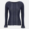 Maglia jacquard in misto cotone see-through WRKE0385 AQ329B0324 ETRO 
