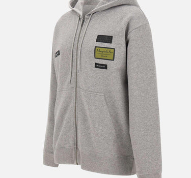 Felpa con patch logo SH0HG0007 M25025853M MM6 MAISON MARGIELA 