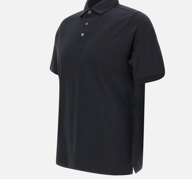 Polo in cotone Supima DK87102 NERO DIKTAT 