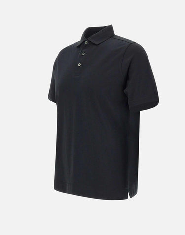Polo in cotone Supima DK87102 NERO DIKTAT 