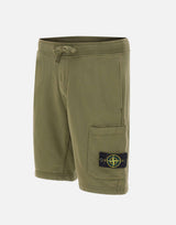 Bermuda in felpa di cotone biologico 6200011S0051 V005G STONE ISLAND 