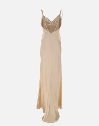 Abito Red Carpet in raso ABR3362E2 197 ELISABETTA FRANCHI 