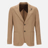 Blazer in lana, cashmere e seta IT688AE ITSK61552300 LARDINI 
