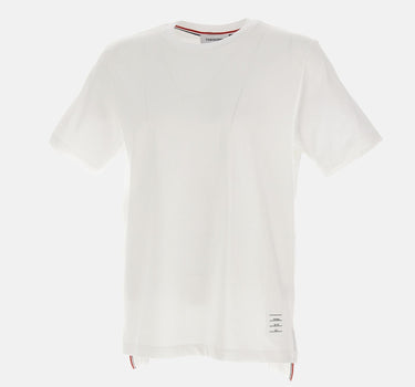 T-shirt in cotone relaxed fit MJS067A 00042100 THOM BROWNE 