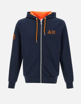 "Hoodie fluo fleece"<BR/> F35116 07 SUN68 