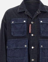 "Cargo Jean Jacket" S74AM1642 S30825470 DSQUARED2 