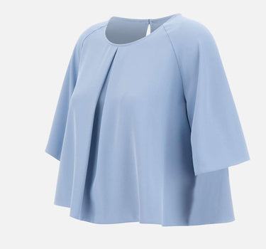 Blusa corta svasata SP1TZ007 0080 KAOS 