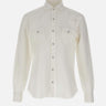 Camicia in misto cotone con taschini WSU02P2054260U 0001 BARBA 