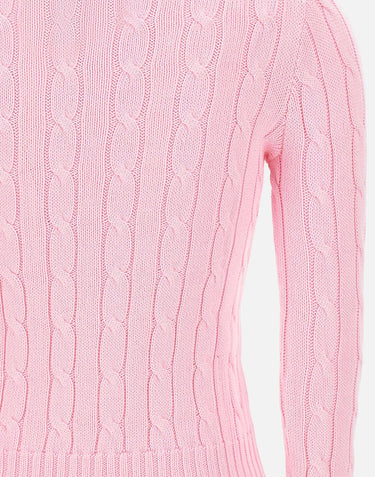 Maglia a girocollo in cotone a trecce 211971869 010 POLO RALPH LAUREN 