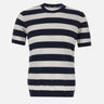 Maglia in cotone a righe 303321 038 KANGRA 