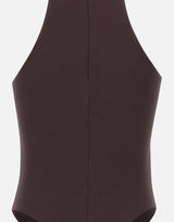 Body in jersey crêpe con dettaglio gioiello BO01761E2 EV9 ELISABETTA FRANCHI 