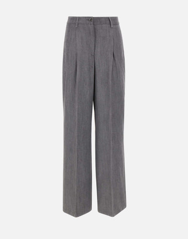 Pantaloni in lyocell UF5144D0266 87457 LIU-JO 